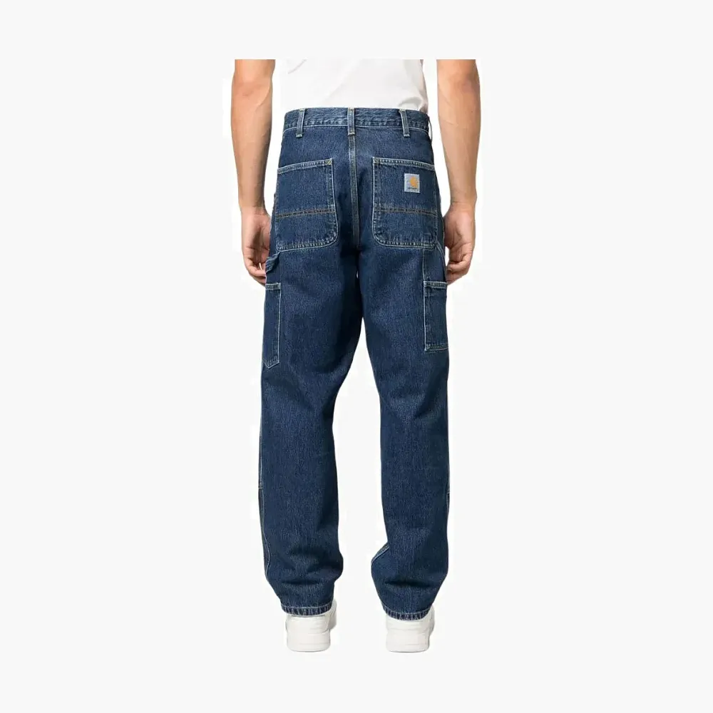 Carhartt WIP Double Knee Pants Dark Blue Denim