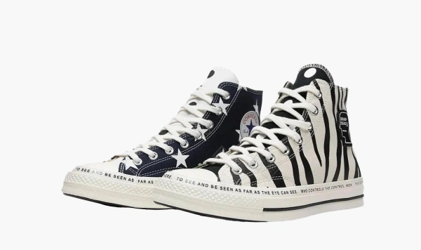 Brain Dead x Converse Chuck 70 High Mismatched Prints 