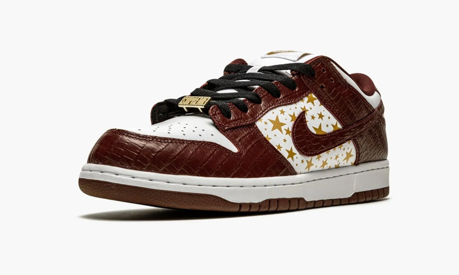 Nike SB Dunk Low Supreme - Stars - Barkroot Brown 