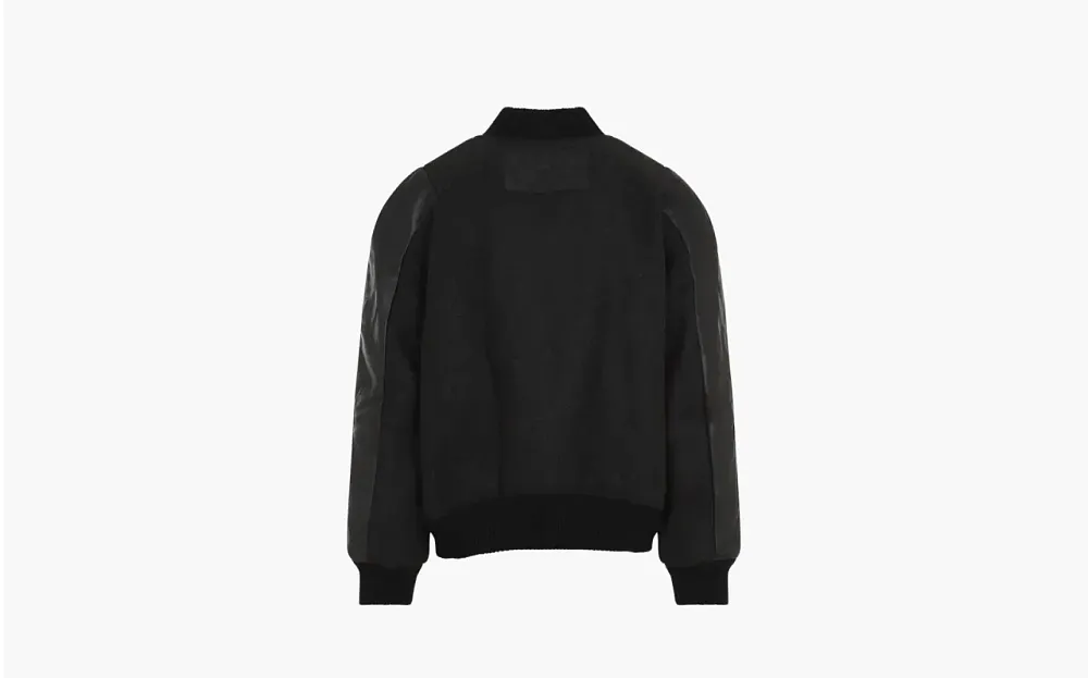 Acne Studios Wool Bomber Jacket Black