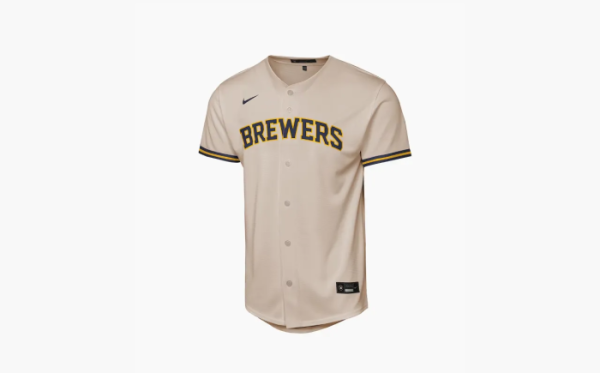 Nike MLB Jersey T-Shirt Cream 