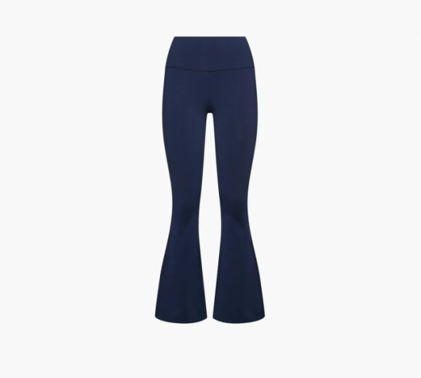 Alo Yoga Airbrush High-Waist 7/8 Bootcut Legging Navy 