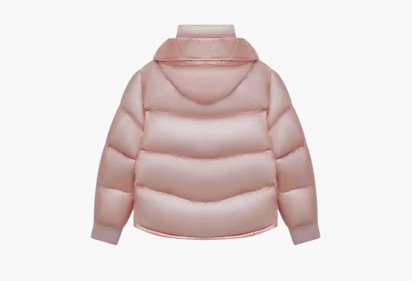 New Balance Cropped Hooded Down Jacket Pink  New Balance Cropped Hooded Down Jacket Pink