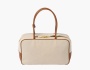 Miu Miu Canvas bag "Beige/Brandy" 