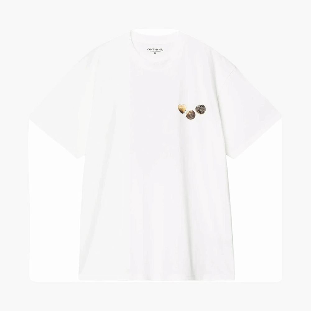 Carhartt WIP Button Work In Progress T-Shirt White