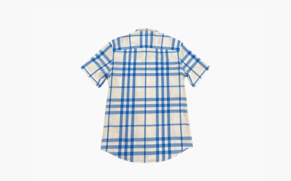 Burberry Shirts Men Blue 