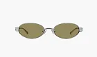 Gentle Monster Cali 02(BR) Sunglasses Silver / Brown