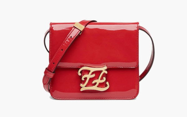 Fendi Shoulder Bag Red 