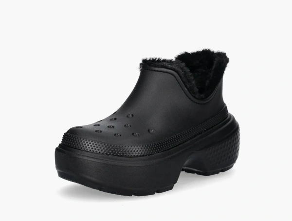 Crocs Stomp Linen Shorty Boots Black 
