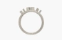 Maison Margiela Silver Numerical Logo Ring 