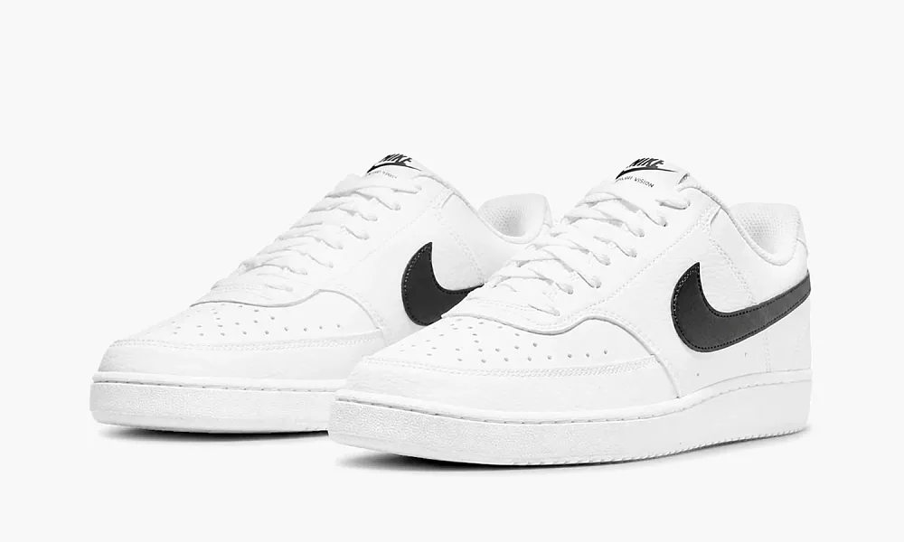 Nike Court Vision Low Next Nature White Black
