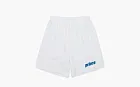 Sporty & Rich Wellness 94 Straight Leg Shorts White