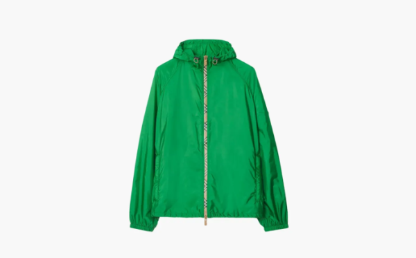 Burberry Nylon Jacket Green 