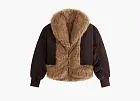 Kith Senna Faux Fur Reversible Bomber Incognito
