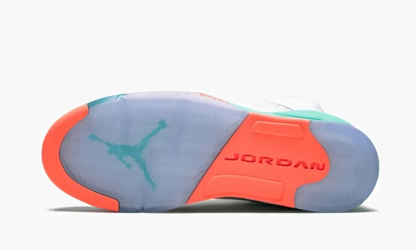 Air Jordan 5 GS Light Aqua 