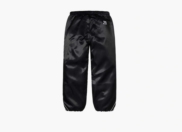 Supreme Satin Track Pant Black 