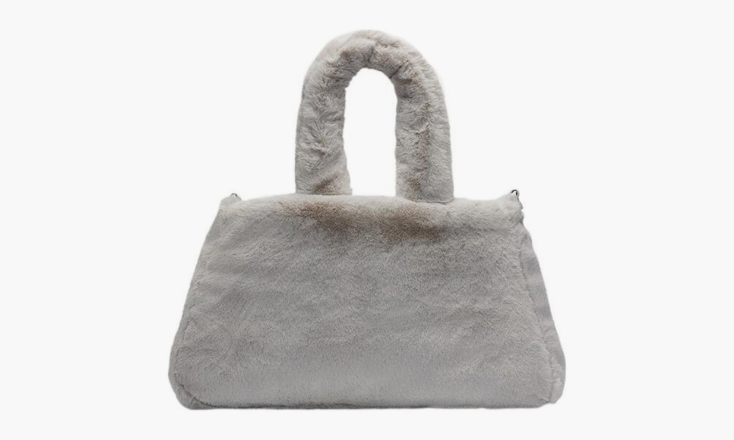 фото Nike Faux Fur Tote Bag "Light Iron Oar" (Nike)-DQ5804 012