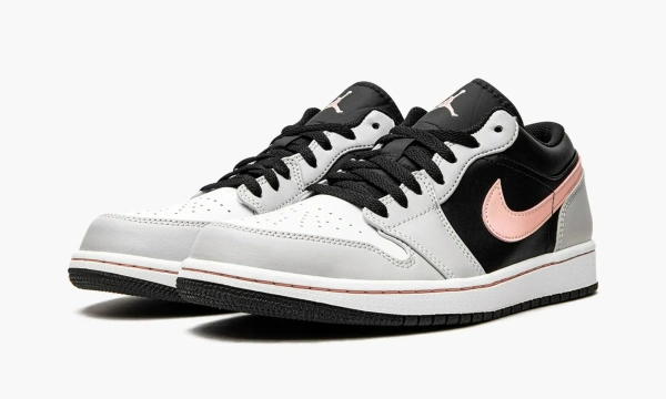 Air Jordan 1 Low Black Grey Pink 
