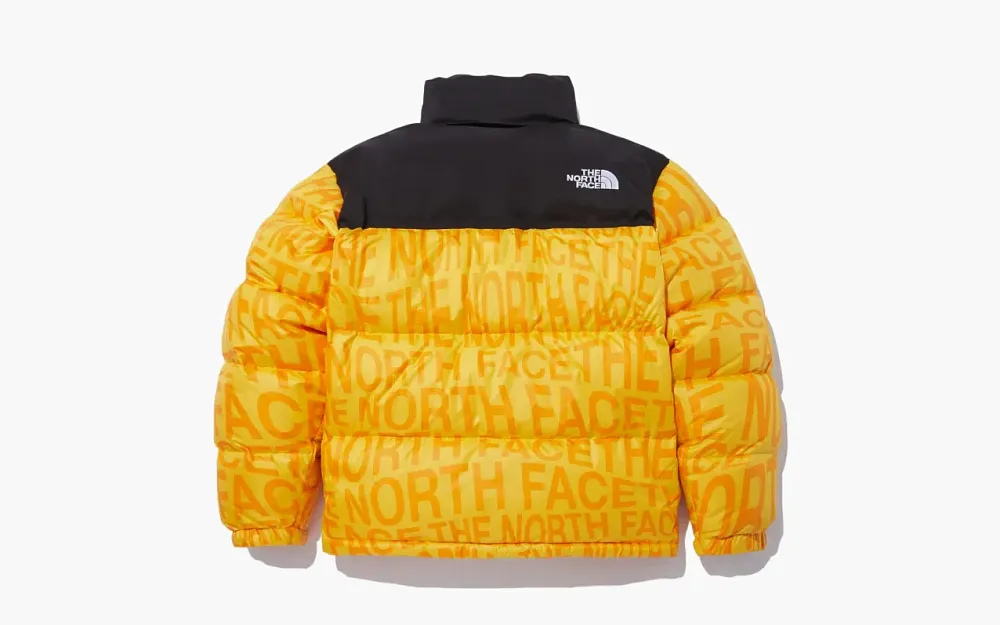 The North Face White Label Novelty Nuptse Down Jacket Yellow