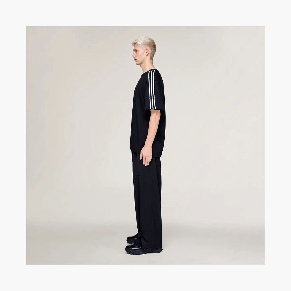 Y-3 3-Stripes Raglan Tee Black
