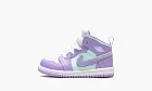 Air Jordan 1 Mid TD Purple / Aqua