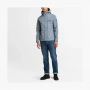 Timberland Windbreaker Jackets Men "Medium Blue" 