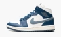 Air Jordan 1 Mid WMNS French Blue 