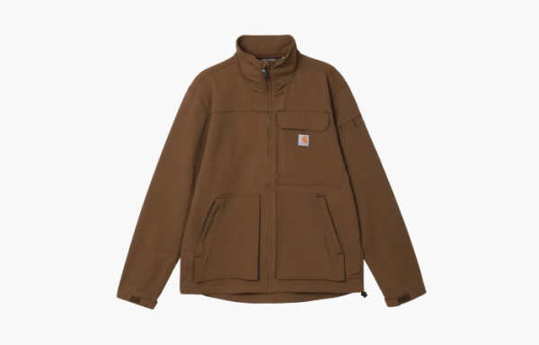 Carhartt 105342 SUPER DUX LIGHTWEIGHT MOCK-NECK JACKET logo RELAXED FIT 