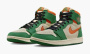 Jordan 1 High Zoom Air CMFT 2 WMNS "Pine Green Orange Blaze" фото кроссовок