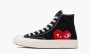 Comme des Garcons Play x Converse Chuck 70 High Black 