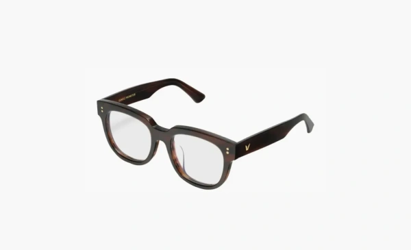 Gentle Monster Acetate Square Eyeglass Frames Unisex Dark Umber 