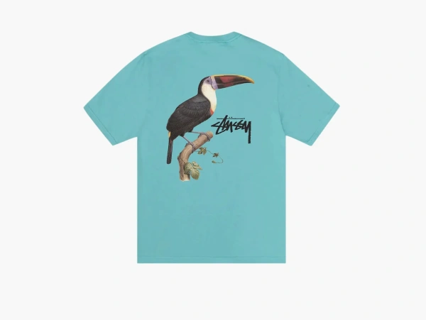 Stussy Toucan Tee Ocean 