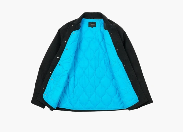 Palace x Carhartt WIP Chore Coat Black 