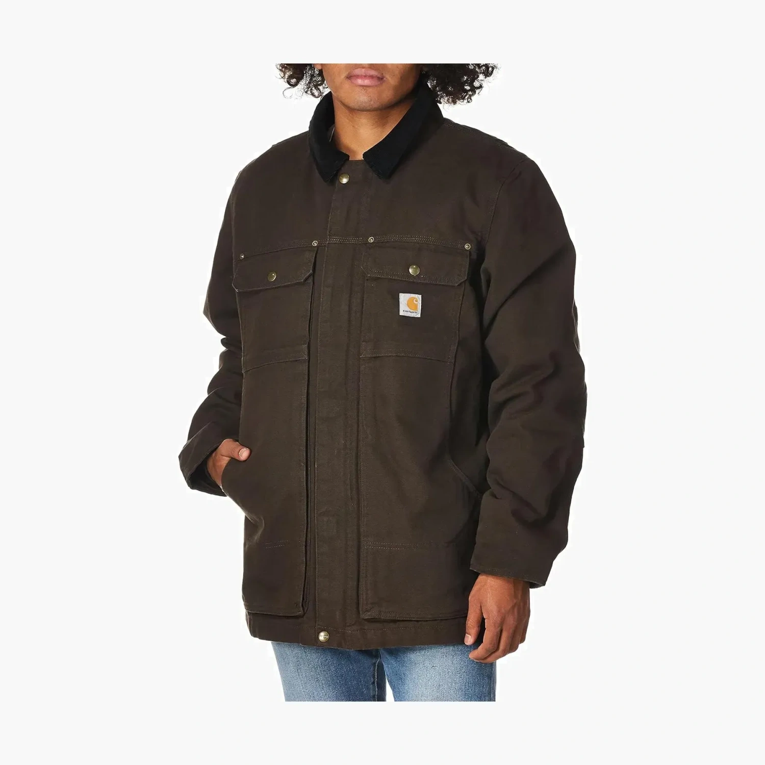 Carhartt 103283 Full Swing Traditional Coat Logo 3 RELAXED FIT 