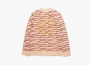 Drew House Sketch Mascot Squiggle Cardigan Ivory Mauve  Drew House Sketch Mascot Squiggle Cardigan Ivory Mauve