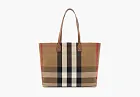 Burberry Medium London Tote Taupe Brown