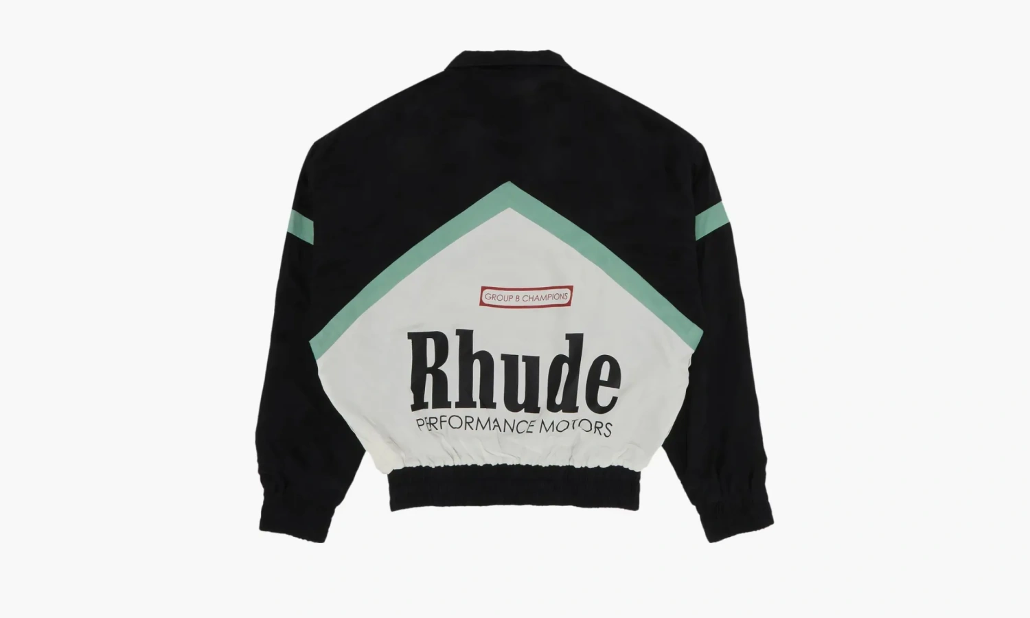RHUDE Awakening Track Jacket Black / Green / Creme 