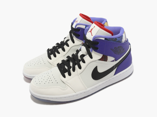 Air Jordan 1 Mid SE Valentine's Day Flowers 