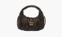 Miu Miu Wander Matelasse Nappa Leather Hobo Bag "Sand / Coffee" 