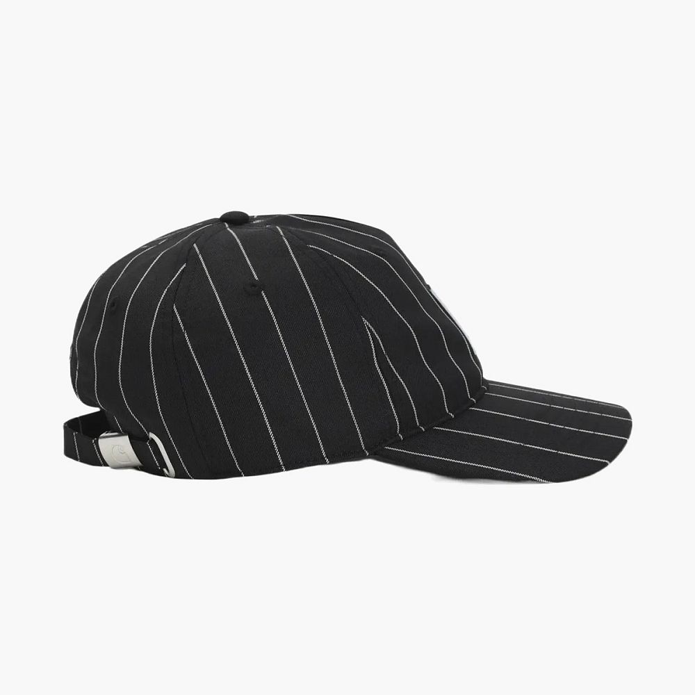 Carhartt WIP Pinstripe Baseball Cap Black