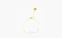 CHRISTIAN DIOR Metal Bangles WMNS Gold 