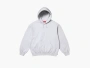 Supreme Frayed Hooded Sweatshirt Ash Grey 