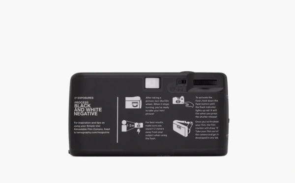 Saint Laurent Lomography Reloadable Camera Black  Saint Laurent Lomography Reloadable Camera Black