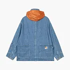 Carhartt WIP x Invincible FW24 Denim Chore Coat Max logo