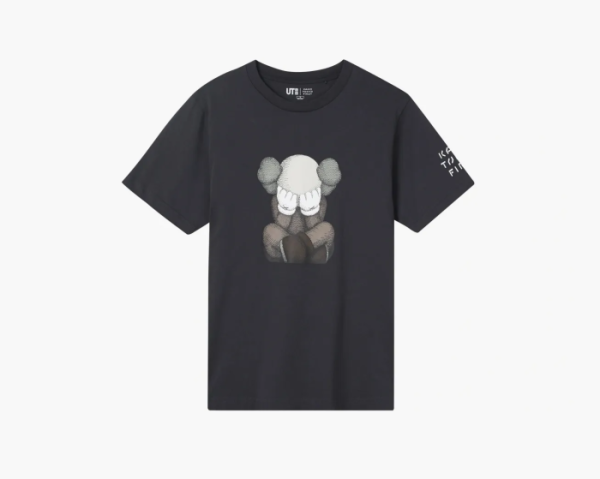 Kaws x Uniqlo Tokyo First Tee Dark Grey  Kaws x Uniqlo Tokyo First Tee Dark Grey