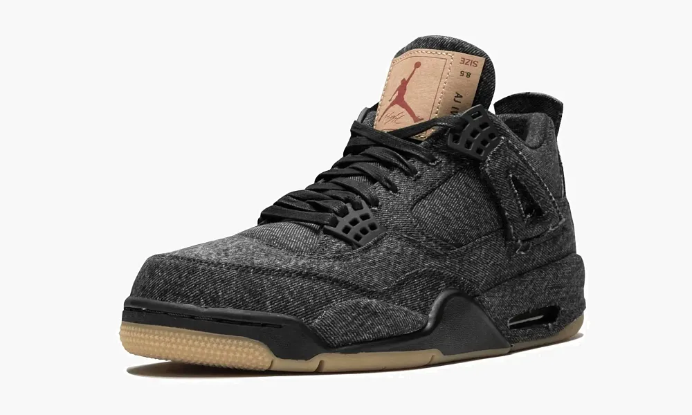 Air Jordan 4 Retro Levis Nrg Black Levis