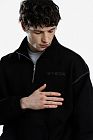 WYSION ZIP SWEATSHIRT ONYX BLACK
