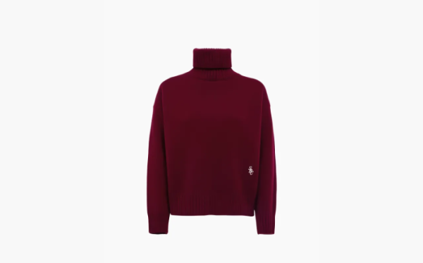 Sporty & Rich Sweater Marine WMNS Red 