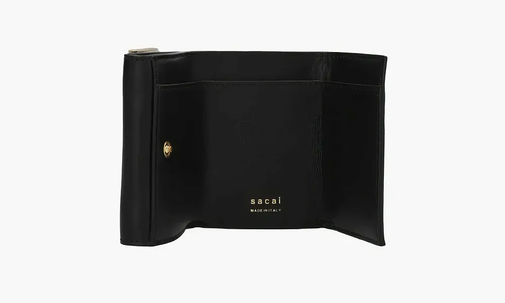 Sacai Bag Clutch Black Beige