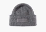 Jacquemus Le Bonnet Gros Grain Beanie Dark Grey 